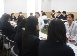 島根県立益田高校2年生が体験学習