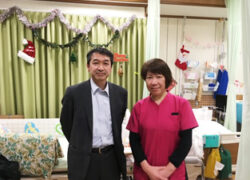 化学工業日報紙に川崎大師訪問看護ステーションの島田珠美・統括責任者を一木PLが訪ねた際の取材記事が掲載されました。